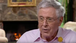 Charles G. Koch Fireplace Wallpaper