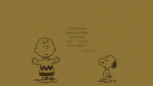 Charlie Brown Quote Wallpaper