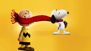 Charlie Brown Red Scarf Wallpaper