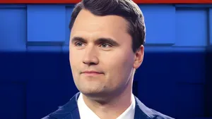 Charlie Kirk Conservative Political Commentator Wallpaper