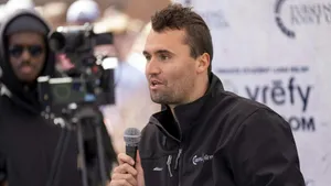 Charlie Kirk Speaking At Event Wallpaper