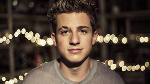 Charlie Puth Blurry Background Wallpaper