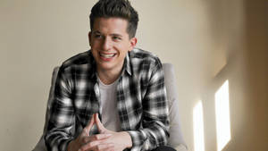 Charlie Puth Lovely Smile Wallpaper