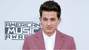 Charlie Puth On Red Carpet Wallpaper