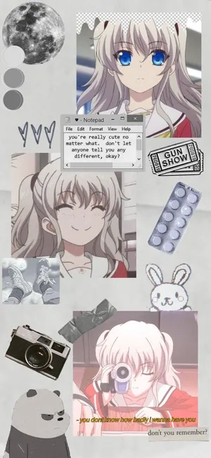 Charlotte Anime Nao Wallpaper Wallpaper