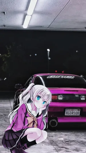 Charlotte Anime Nao With Jdm Wallpaper