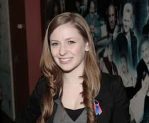 Charlotte Arnold Smilingat Event Wallpaper