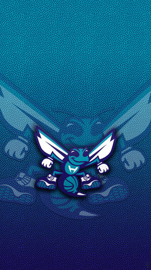 Charlotte Hornets In Blue Wallpaper