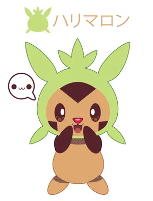 Charming Chespin - Affectionate And Gleeful Pokemon Wallpaper