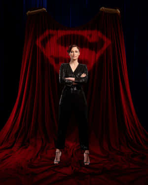 Charming Chyler Leigh In A Casual Pose Wallpaper