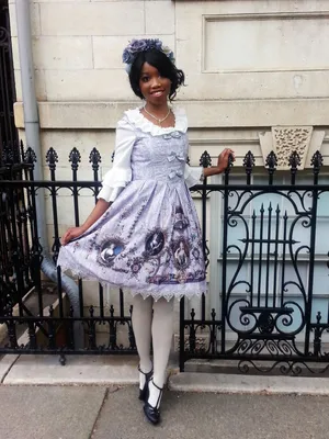 Charming Elegance In Lolita Fashion Wallpaper