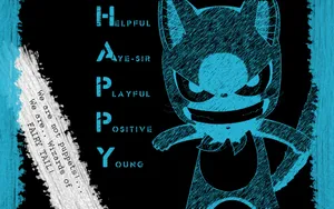 Charming Fairy Tail Happy Enjoying The Sky Wallpaper