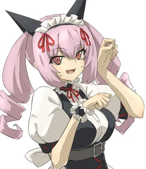 Charming Faris Nyannyan In A Beautiful Steins;gate Fan Art Illustration Wallpaper