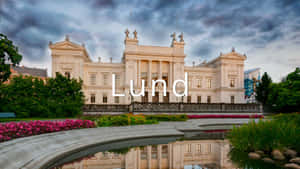 Charming Historic Buildings In Lund, Sweden Wallpaper