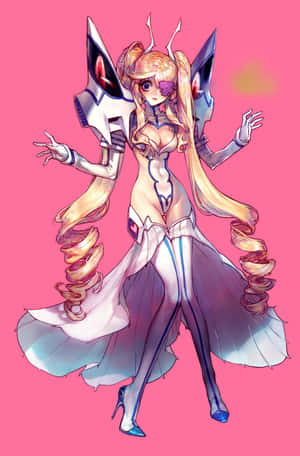 Charming Nui Harime Smirking In Battle Wallpaper