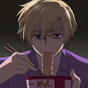 Charming Tamaki Suoh Smiling Graciously Wallpaper