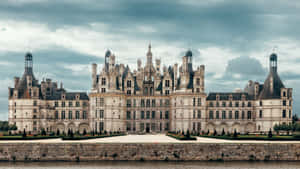 Chateau De Chambord Filtered Photography Wallpaper