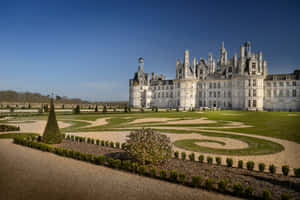 Chateau De Chambord Landscape Photography Wallpaper