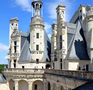 Chateau De Chambord Renaissance Architecture Style Wallpaper