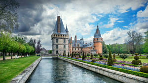 Château De Maintenon France Wallpaper