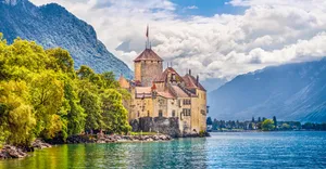 Chateaude Chillon Montreux Switzerland Wallpaper