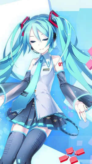 Check Out The Hatsune Miku Phone! Wallpaper