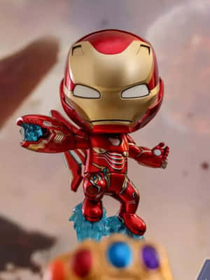 Check Out This Collection Of Iron Man Bobbleheads! Wallpaper