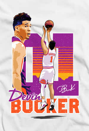 Check Out This Sick New Devin Booker Iphone! Wallpaper