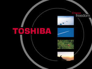 Check Out This Stylish Toshiba Laptop Wallpaper