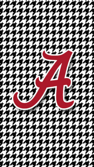 Checkered Alabama Football Iphone Wallpaper