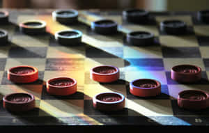 Checkers Gamein Progress.jpg Wallpaper