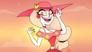 Cheerful Demoness Summer Vibes Wallpaper