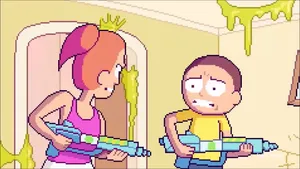 Cheerful Summer Smith Enjoying A Sunny Day Wallpaper