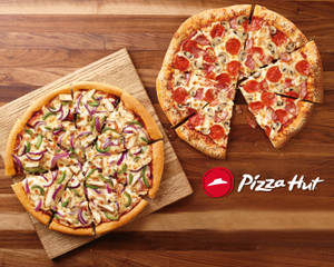 Cheesy Pizza Hut Pizzas Wallpaper