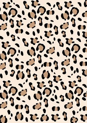 Cheetah Print Pattern Background Wallpaper