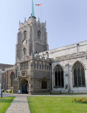 Chelmsford Cathedral In Chelmsford, United Kingdom. Wallpaper