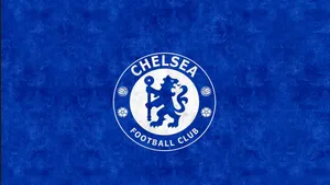 Chelsea Fc In Grunge Blue Wallpaper