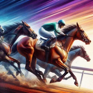 Cheltenham Festival Horse Racing Action Wallpaper
