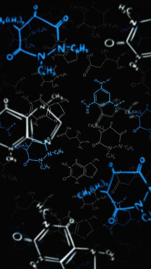 Chemical_ Structures_ Background Wallpaper