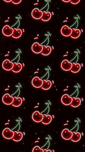 Cherry Trippy Aesthetic Wallpaper