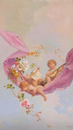 Cherubs_in_ Blossom_ Hammock.jpg Wallpaper