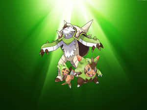 Chespin Pokemon Evolution Wallpaper