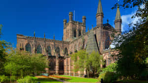 Chester Cathedral In The Daytime Wallpaper