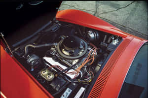 Chevrolet Corvette Engine Bay Wallpaper