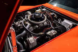 Chevrolet Corvette Engine Bay Wallpaper