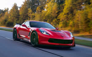 Chevrolet Corvette Z06 Power Unleashed Wallpaper