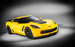 Chevrolet Corvette Z06 Showcasing Its Performance And Style Wallpaper