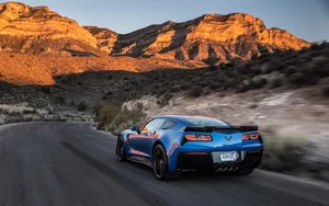 Chevrolet Corvette Z06 - Unleashing Power And Precision Wallpaper