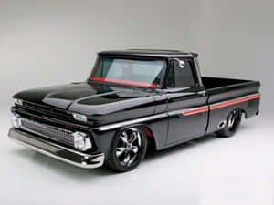 Chevy C10 Farm Truck Wallpaper