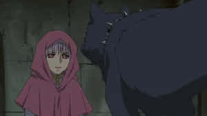 Cheza And The Wolves In The Mystical World Of Wolf's Rain Wallpaper